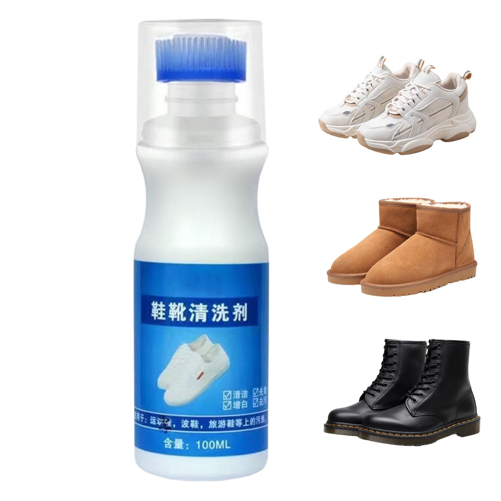 Sneaker Care Spray - Witte Schoenschoonmaakmiddel 100ml Schuim Waterloos witmakend