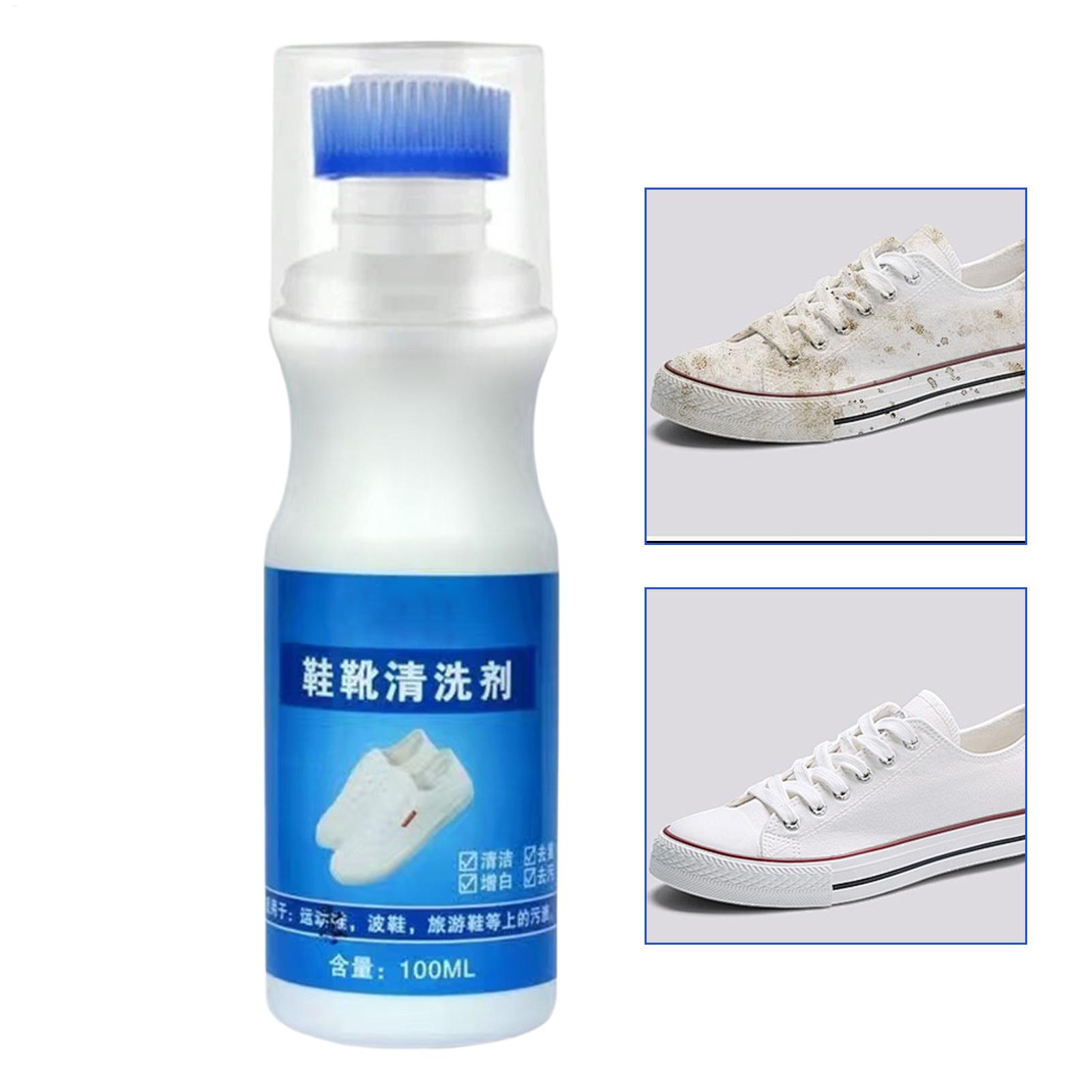 Sneaker Care Spray - No-Wash Foam Schoenenreiniger 100ml Witte Schoenvlekverwijderaar