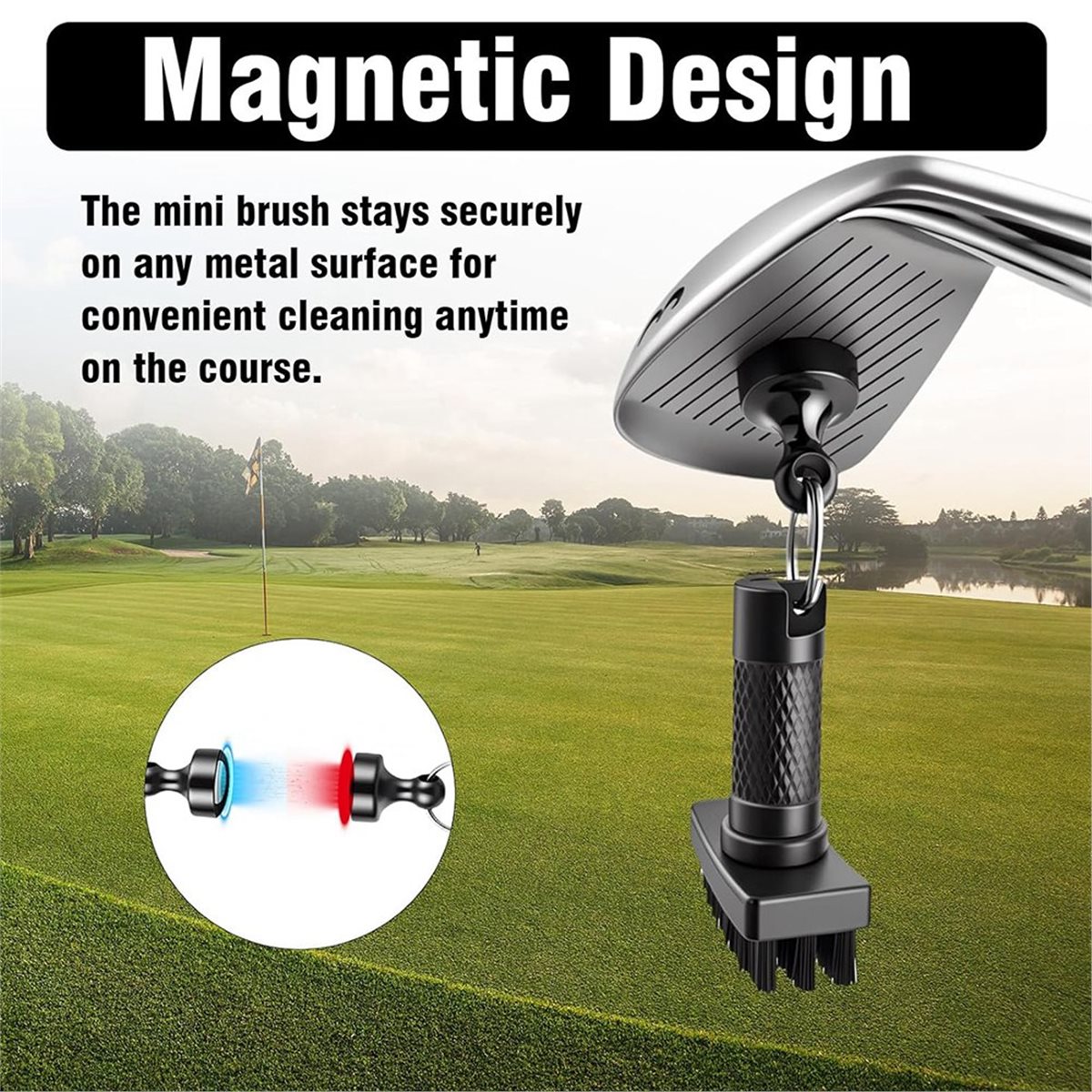 AD45 Mini Golfclubborstel, Mag - Shoe Cleaning Brush recensie en prijs